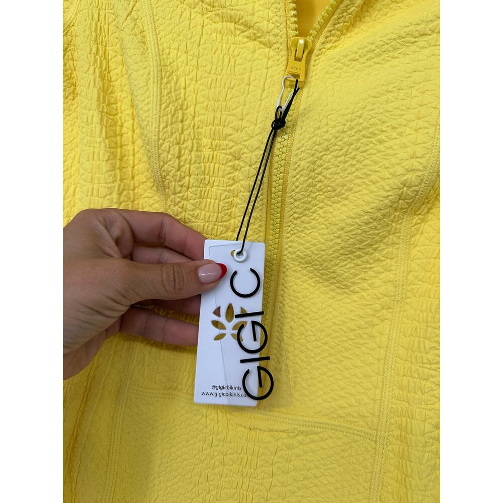 GIGI C Yellow Long Sleeve Bikini - Picture 4 of 6